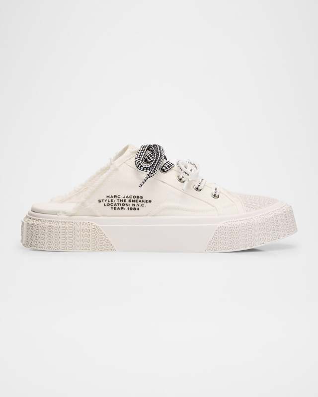 The Canvas Sneaker Mules